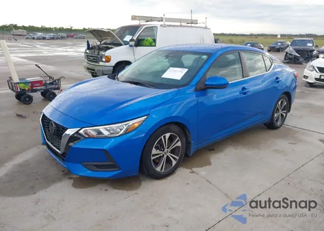 2020 Nissan Sentra Sv Xtronic Cvt z USA, uszkodzony, nr VIN 3N1AB8CV9LY309354